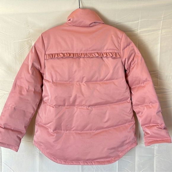 Kate Spade ruffle yoke puffer jacket - Picture 3 of 7